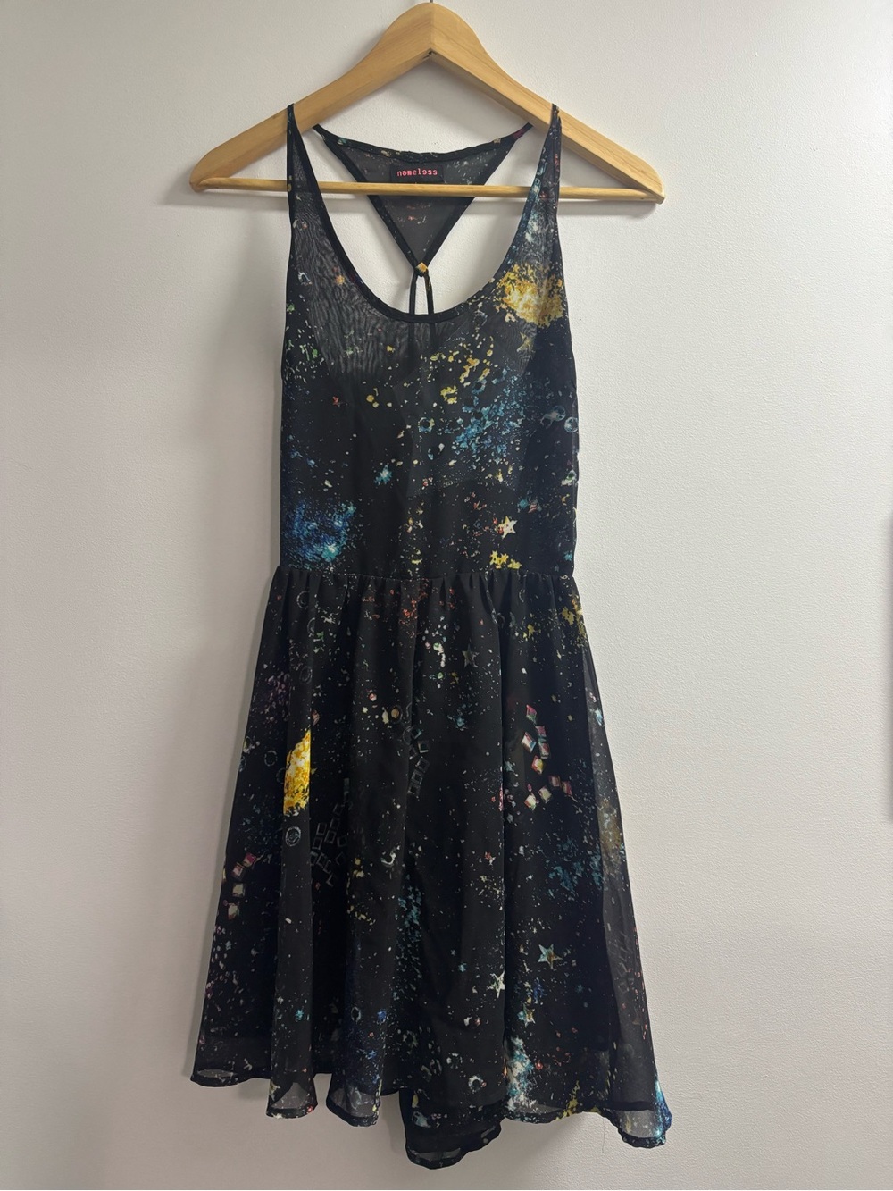 “Nameless” Cosmic Print Dress